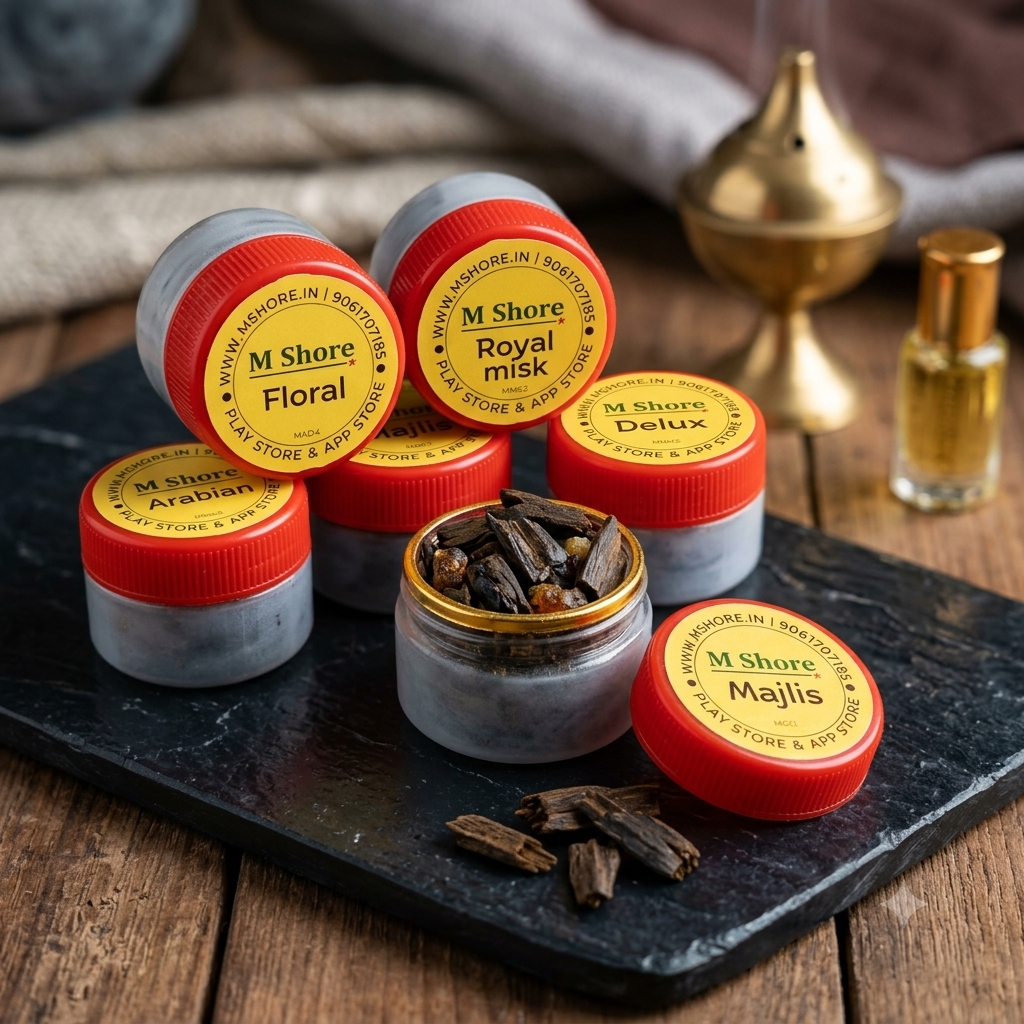5 Sample Bakhoor (for testing Purpose)