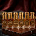 6 Attar Combo (oudh Rasheeqa- oudh Al badee- open optic- Magnet- J74- Fida)