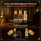 5 Attar Combo (oudh Rasheeqa- oudh Al badee- open optic- J74- Fida)